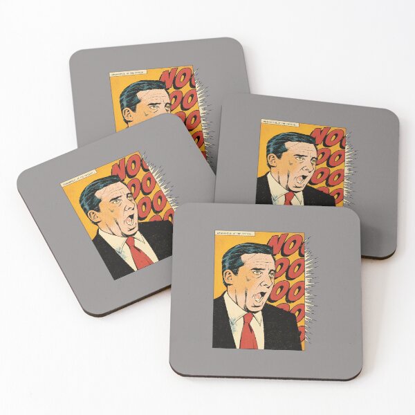 Item preview, Michael Scott Comic NOOO Pop Art Meanwhile Office-46 designed and sold by MarisHallockh.
