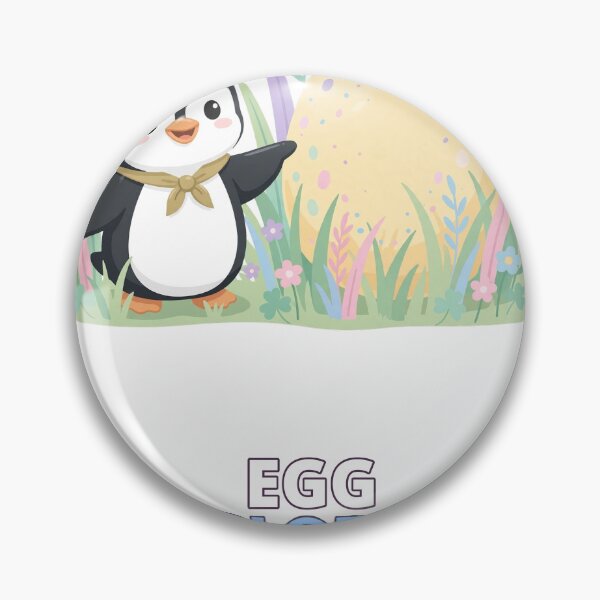 Aperçu de l'œuvre Egg SPlorer Penguin Easter Adventure créée et vendue par ThreeFlyingAces.