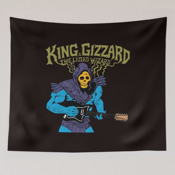 Item preview, King Gizzard Skeleton Guitarist Art designed and sold by Artful-Blooms.