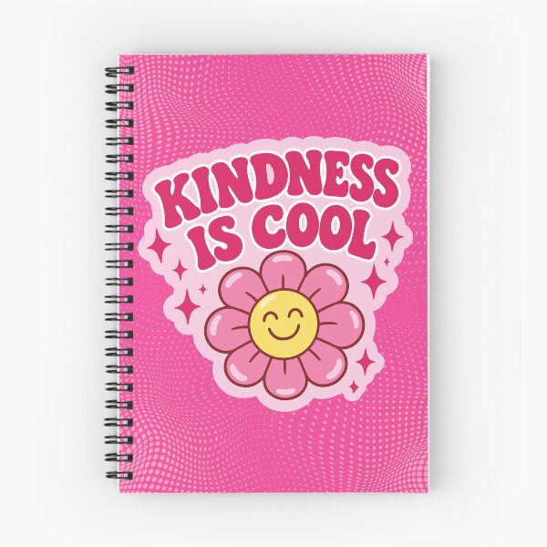 Item preview, Kindness Is Cool Cute Pink Flower Smiley Emoji Design designed and sold by FemmePod.