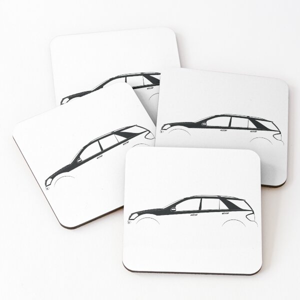 Item preview, M-Class (W164) (Black) designed and sold by Car Silhouettes.