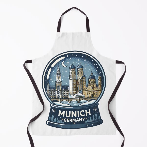 Item preview, Vintage Munich Snow Globe Travel Badge designed and sold by k3rstman1.