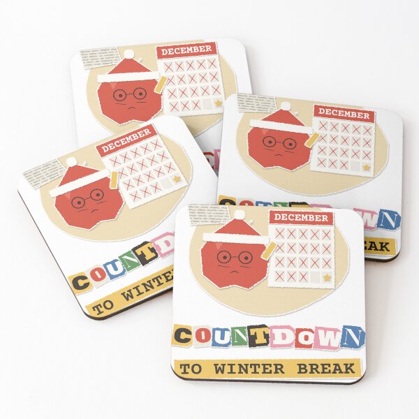 Item preview, Countdown to Winter Break Teacher Christmas designed and sold by somebasic.