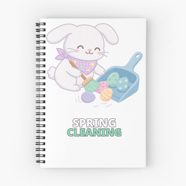 Item preview, Spring Cleaning Bunny Easter designed and sold by ThreeFlyingAces.