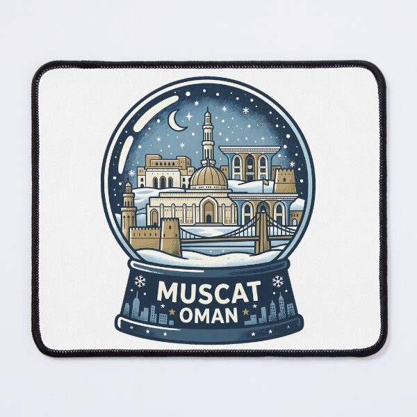 Item preview, Vintage Muscat Snow Globe Travel Badge designed and sold by k3rstman1.