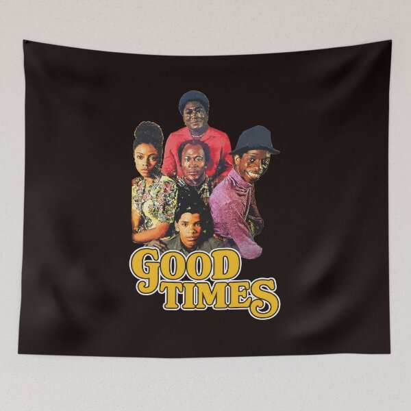 Item preview, Good Times Cast Retro 70s Sitcom Art designed and sold by NoxArtis.
