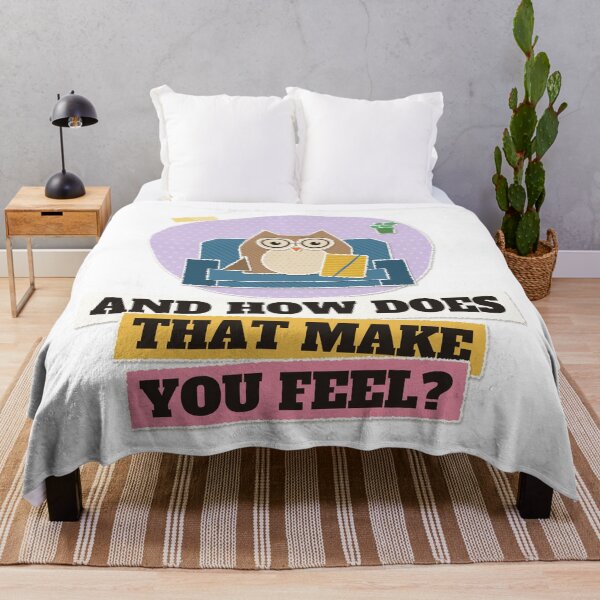Item preview, How Does That Make You Feel Owl Therapist designed and sold by somebasic.