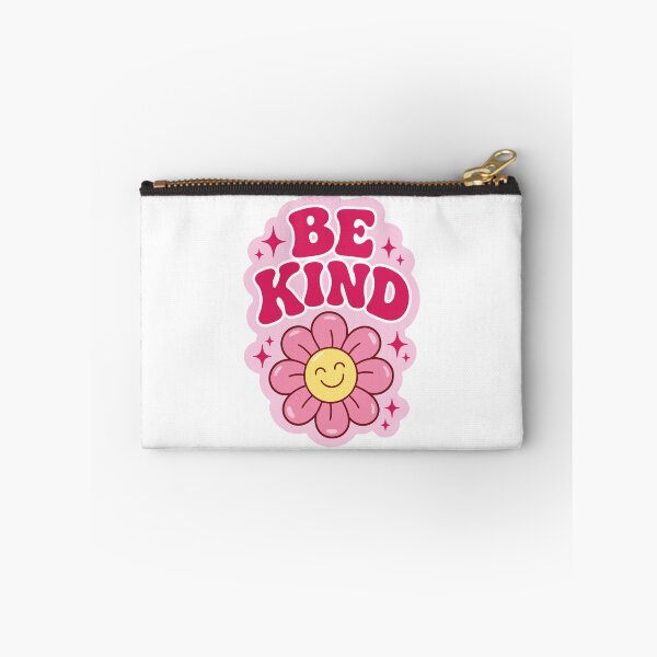 Item preview, Be Kind Cute Pink Flower Smiley Emoji Design designed and sold by FemmePod.
