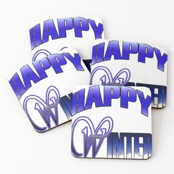 Item preview, Happy Winter 2025 - Cozy Blue Design designed and sold by iceberg5000000.
