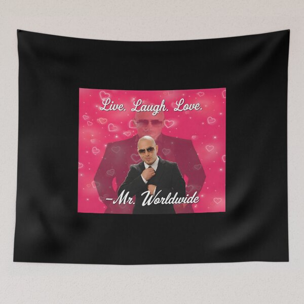 Item preview, Cita de Mr Worldwide: Vive, ríe, ama. designed and sold by KarienaleeKk.