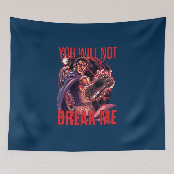 Item preview, Dungeon Crawler Carl: YOU WILL NOT BREAK ME designed and sold by Fans-Lucky-13.