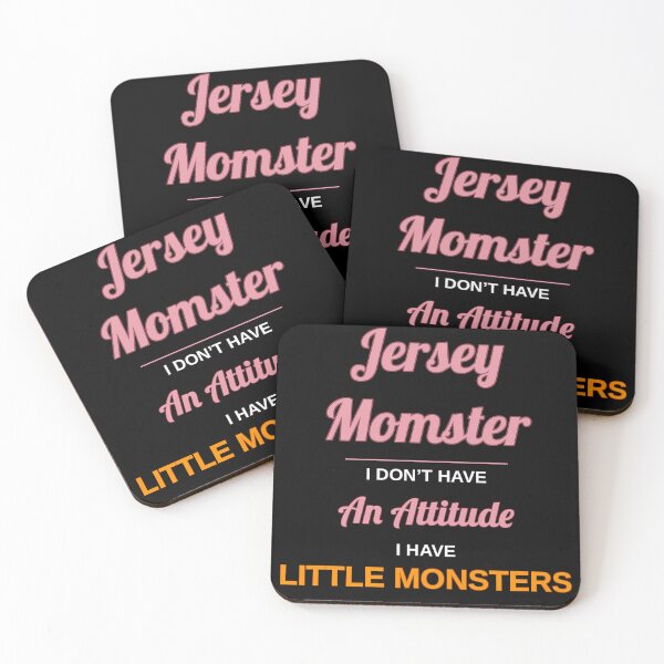 Item preview, Jersey Momster - An Attitude Little Monsters designed and sold by JerseyGirls.