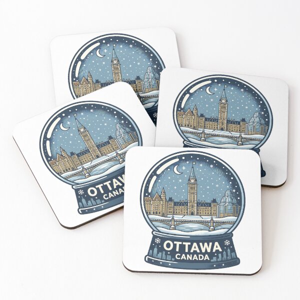 Item preview, Vintage Ottawa Snow Globe Travel Badge designed and sold by k3rstman1.