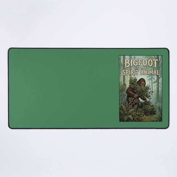 Item preview, Bigfoot Is My Spirit Animal Sasquatch Nature Forest designed and sold by FrozenFits.