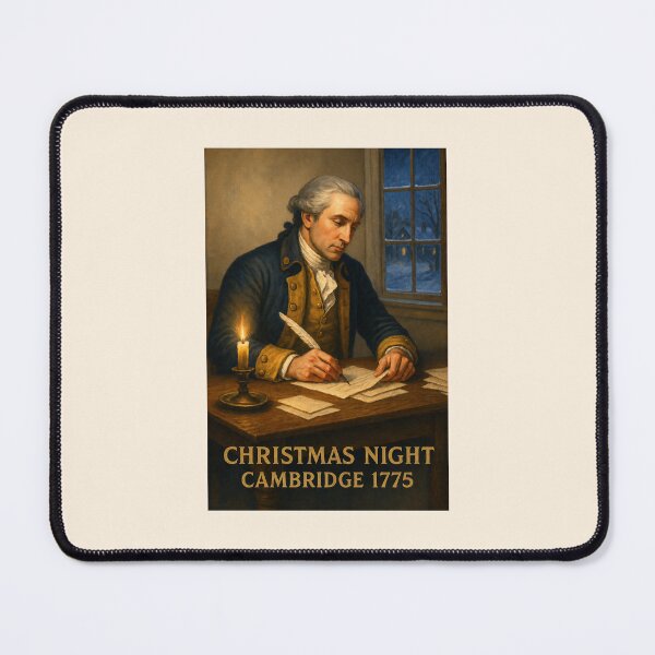 Item preview, Christmas Night, Cambridge 1775 — George Washington Writing by Candlelight designed and sold by Novel Works Studio.
