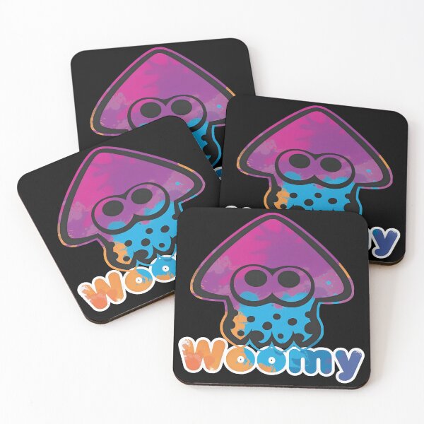 Item preview, Playful Woomy Squid Paint Splatter Art designed and sold by TudyEvansio.