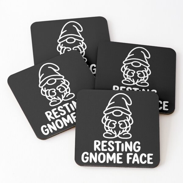 Item preview, Resting Gnome Face designed and sold by theartfulaspie.