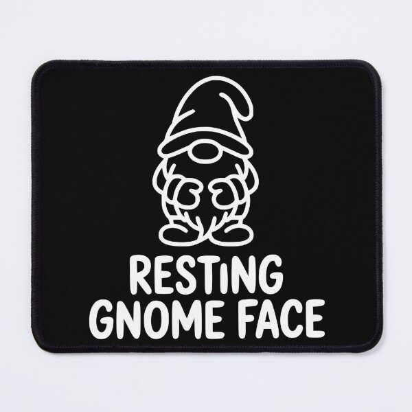 Item preview, Resting Gnome Face designed and sold by theartfulaspie.