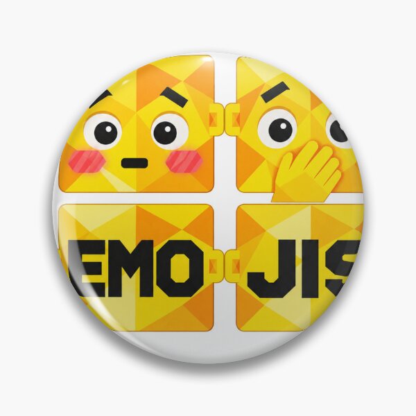 Item preview, Square emojis of surprise and embarrassment CRISAL designed and sold by danart7.