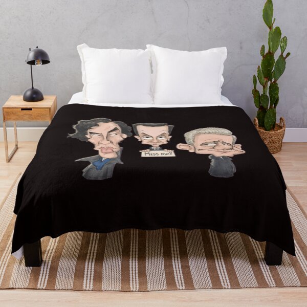 Item preview, Comic Trio Caricature 'Miss Me?' designed and sold by Ahkamnash.