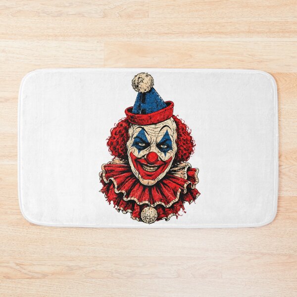 Item preview, Scary Evil Circus Clown Vintage Horror Portrait Graphic designed and sold by GardnerOConner.
