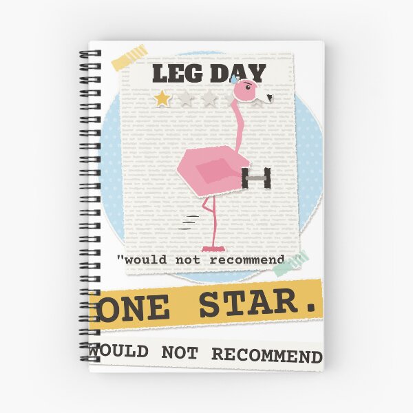Item preview, Leg Day One Star Would Not Recommend designed and sold by somebasic.