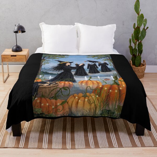 Item preview, Black witch and crow - Gothic Laundry designed and sold by DibujandoPorfa.