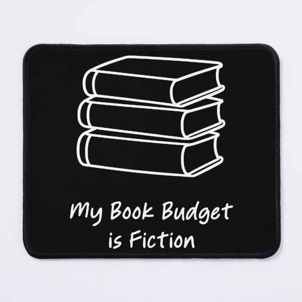 Item preview, My Book Budget Is Fiction designed and sold by theartfulaspie.