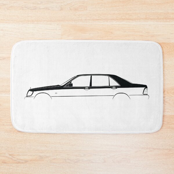Item preview, Clase S (W140) (Negro) designed and sold by Car Silhouettes.