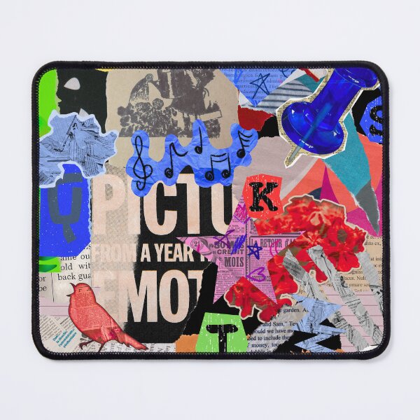 Item preview, Colorful Collage designed and sold by Swooncake Press.