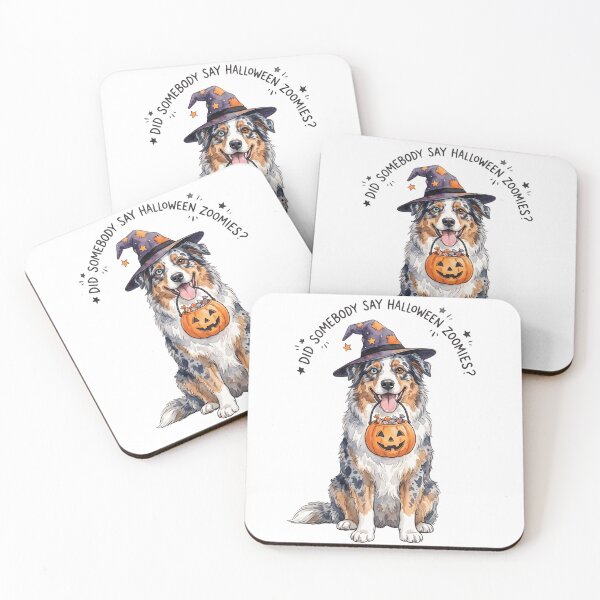 Item preview, Halloween Zoomies Aussie designed and sold by Tiffany Roy.