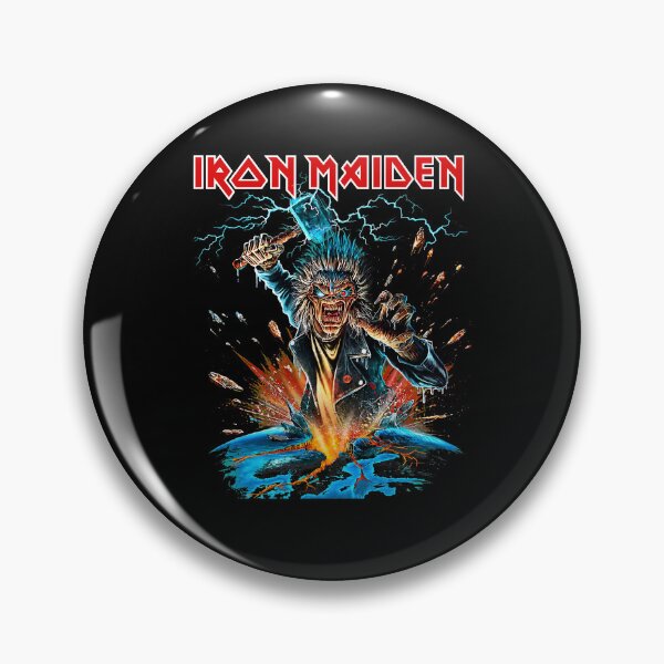 Item preview, Maiden Eddie Earth Destroyer Metal designed and sold by RotwisArt.