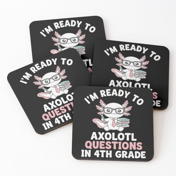 Item preview, Ready to Axolotl Questions in 4th Grade School Design designed and sold by MiALopezArt.