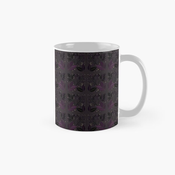 Item preview, Dark Autumn Botanical Pattern – Moody Leaves, Berries & Moons designed and sold by Funky Mobile Studio.