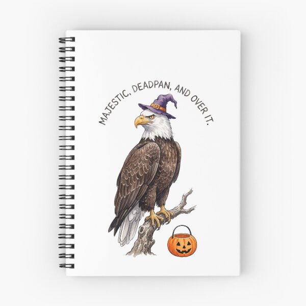 Item preview, Deadpan Bald Eagle Halloween designed and sold by Tiffany Roy.