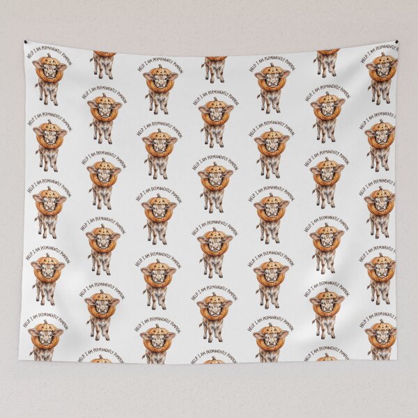 Item preview, Pumpkin Stuck Calf designed and sold by Tiffany Roy.