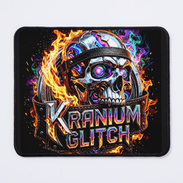 Item preview, Chrome Skull on Fire designed and sold by Iron El Studios.