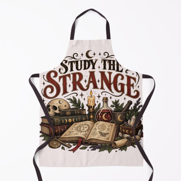 Item preview, Study the Strange — Vintage Alchemist Dark Academia designed and sold by Sanika arts .