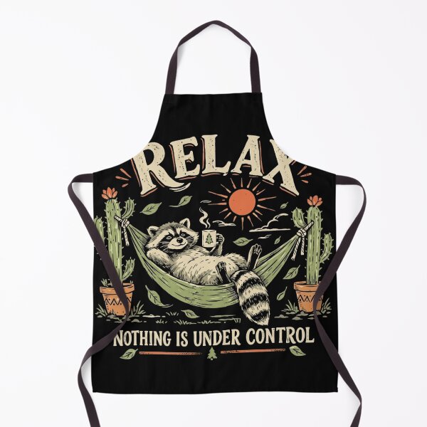 Item preview, Relax Nothing Is Under Control Funny Raccoon Camping Hammock Coffee designed and sold by haitrieuic96.