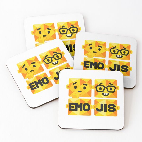 Item preview, Square emojis: thoughtful and nerdy CRISAL designed and sold by danart7.
