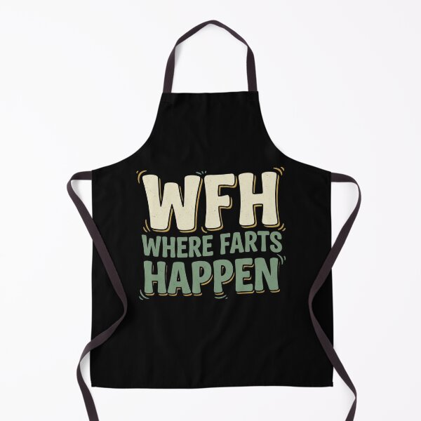 Item preview, Funny WFH Where Farts Happen Work From Home Remote Worker Home Office Humor Fart Joke Sarcastic Coworker designed and sold by 519xdesign.