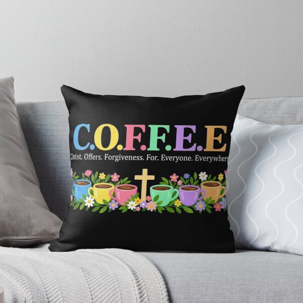 Item preview, Christ Offers Forgiveness For Everyone Everywhere Coffee Beans Cross designed and sold by haitrieuic96.