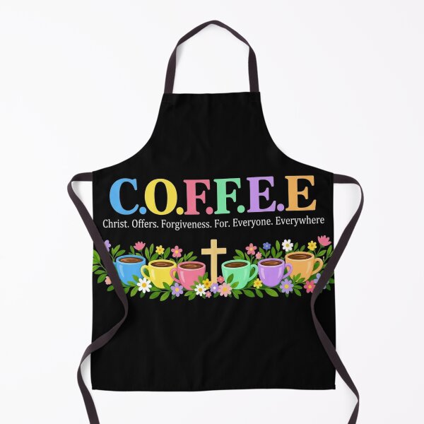 Item preview, Christ Offers Forgiveness For Everyone Everywhere Coffee Beans Cross designed and sold by haitrieuic96.