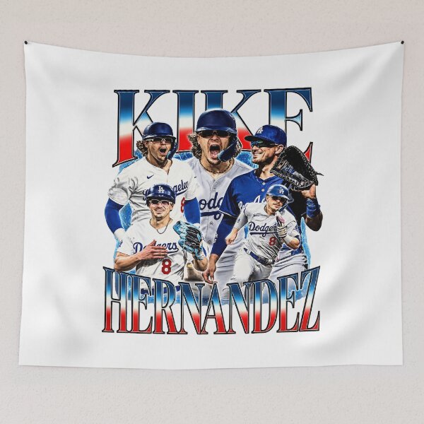 Item preview, Vintage Number Eight Los Angeles Baseball Portrait designed and sold by Benlo0.