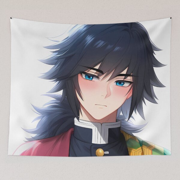 Item preview, Giyu Tomioka Demon Slayer Quiet Blue Gaze designed and sold by reinazenka.
