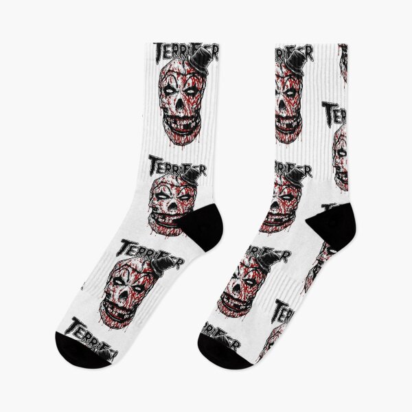 Item preview, Bloody Killer Clown Skull With Top Hat Horror Graphic designed and sold by GardnerOConner.