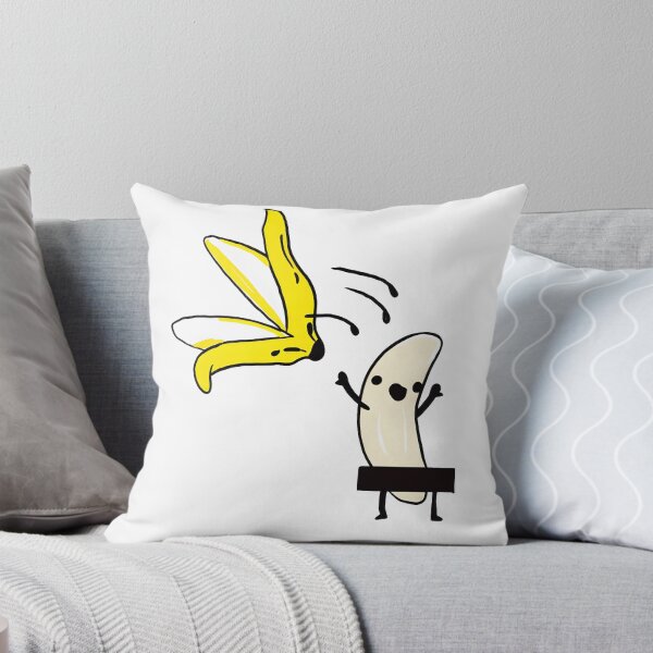 Aperçu de l'œuvre Peau de banane drôle censurée, fruit mignon, liberté créée et vendue par 27Maydesign.