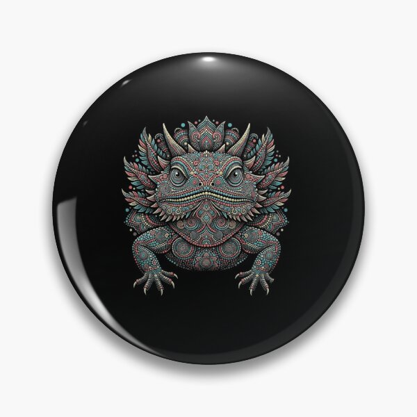 Item preview, Ornamental Bearded Dragon Colorful Mandala Reptile Design designed and sold by MiALopezArt.