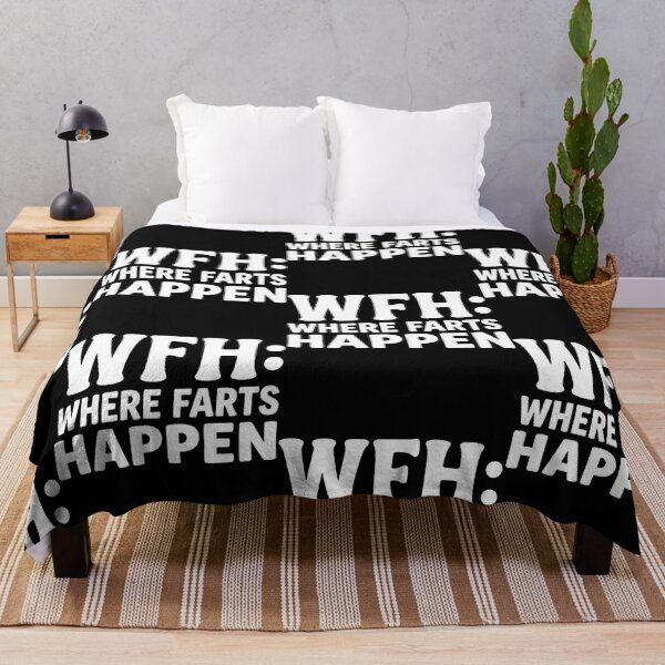 Item preview, Funny WFH Where Farts Happen Work From Home Remote Worker Home Office Humor Fart Joke Sarcastic Coworker designed and sold by 519xdesign.
