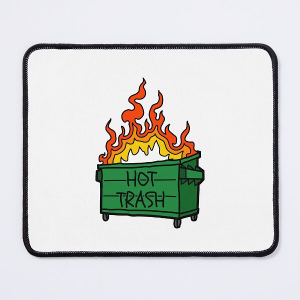 Item preview, Dumpster Fire Hot Trash designed and sold by Dondonmart.